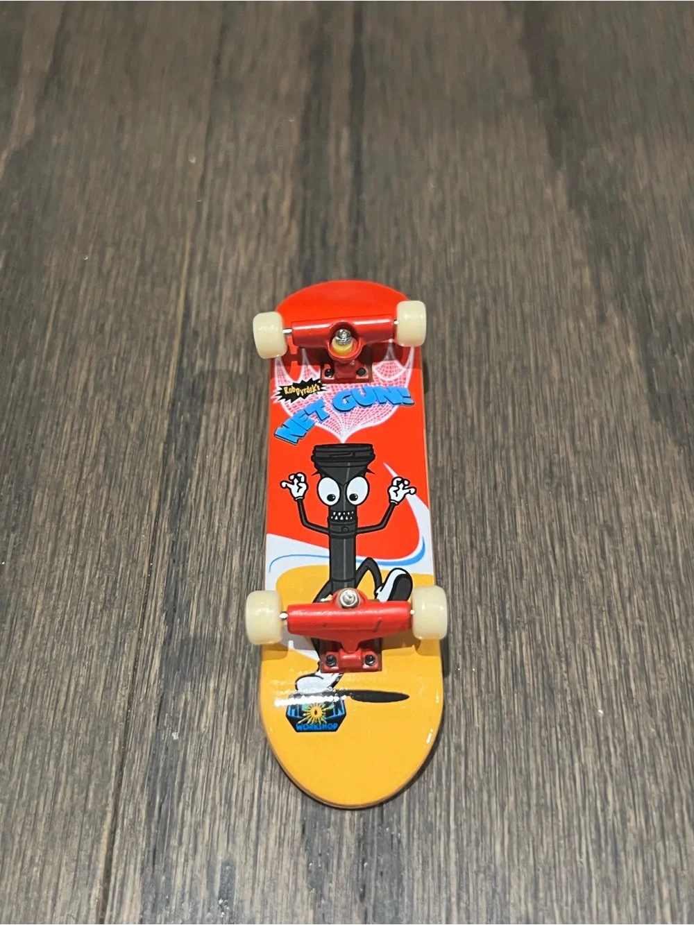 RARE Vintage Tech Deck Alien Workshop Rob Dyrdek Net Gun Fingerboard 96mm